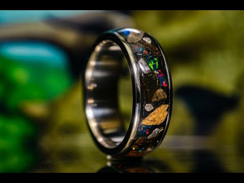 The Titanium Lost World Ring