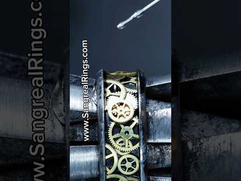 Video of custom rings being made