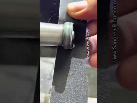 Video of custom rings being made
