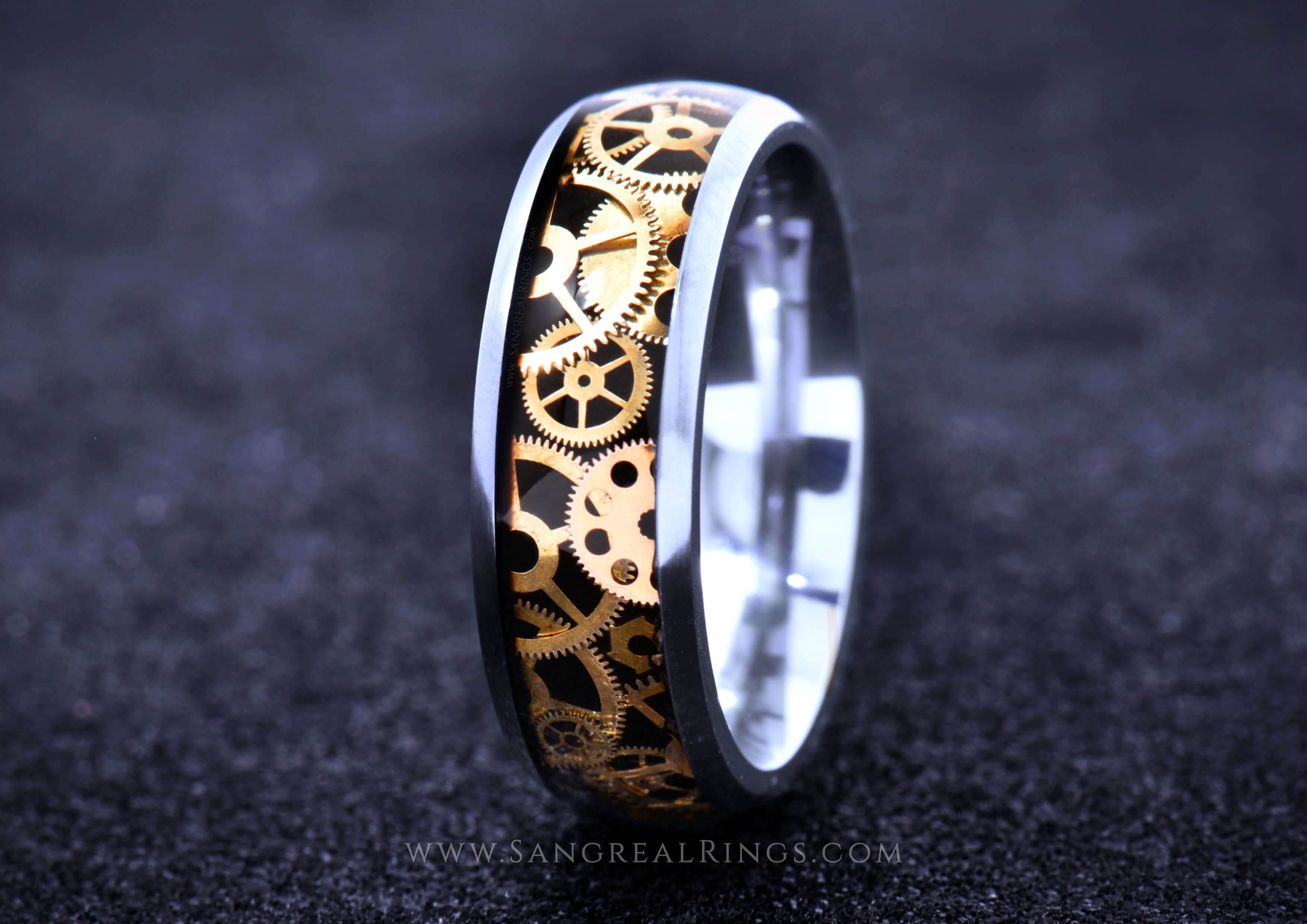 The Titanium Steampunk Ring