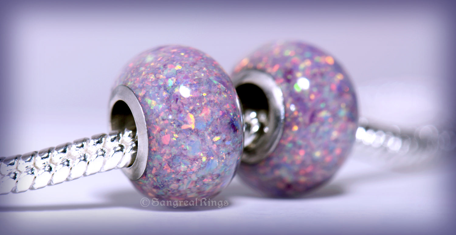 Light Purple Opal Beads